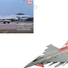 Eurofighter Typhoon Fighter Aircraft "ZK315, 41 Squadron, RAF Coningsby" (2015) Royal Air Force "Air Power Series" 1/72 Diecast Model by Hobby Master