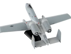 Fairchild Republic A 10 Thunderbolt II Warthog Aircraft 163rd Fighter Squadron Blacksnakes United States Air Force 1/140 Diecast Model Airplane Postage Stamp PS5375-3