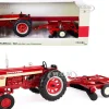 Farmall 560 Tractor Disс Harrow Red Case IH Agriculture Series 1/16 Diecast Model ERTL TOMY 44223