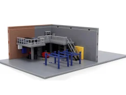Fast & Furious Han's Garage Diorama with 2 Cars and Accessories