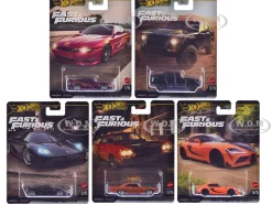 Fast & Furious 2025 5 piece Set L Model Cars by Hot Wheels