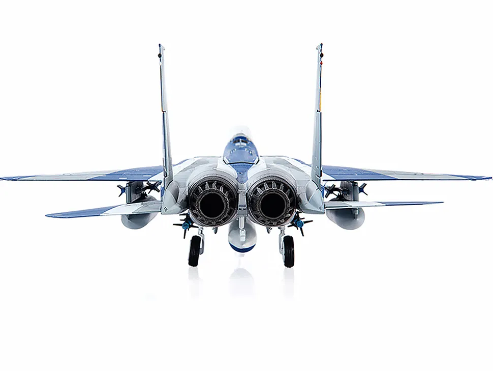 F-15DJ JASDF Japan Air Self-Defense Force Eagle Fighter Aircraft 23rd Fighter Training Group 20th Anniversary Display Stand Limited Edition 600 pieces Worldwide 1/72 Diecast Model JC Wings JCW-72-F15-015