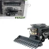 Fendt Ideal 8T Combine with Grain Head and 12 Row Corn Head Half-Track Gray 1/64 Diecast Model by SpecCast
