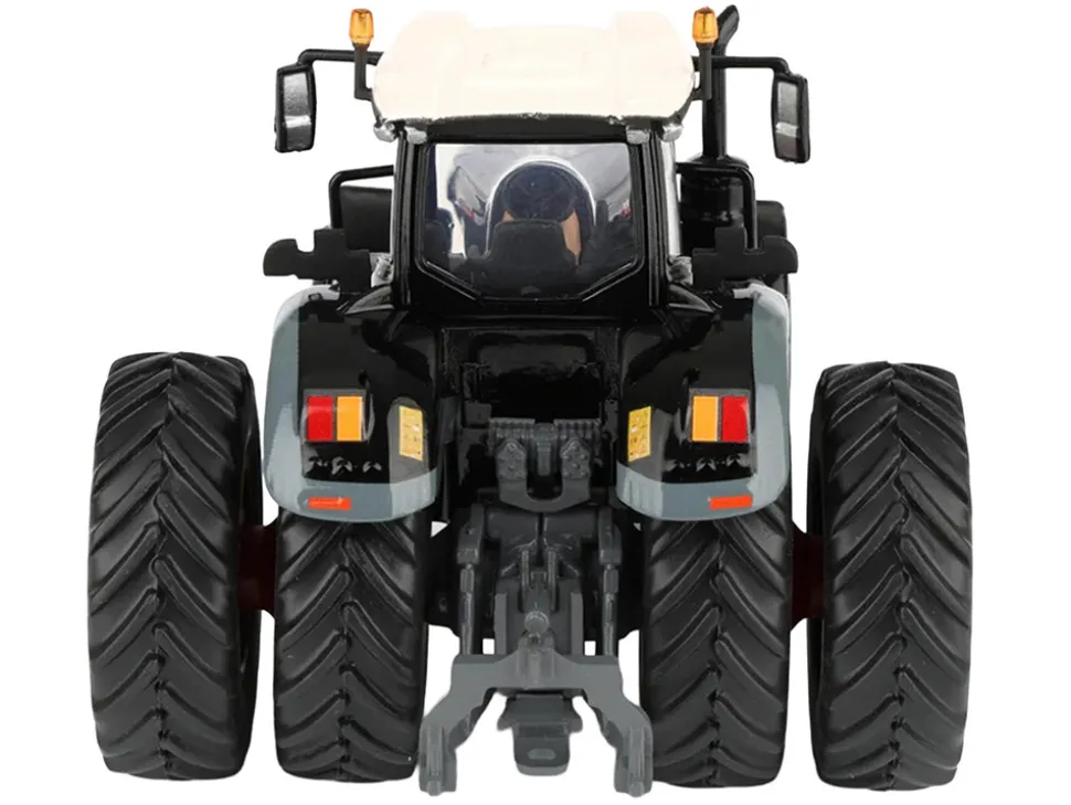 Fendt 1042 Vario Tractor with Front and Rear Dual Wheels Black with White Top 1/64 Diecast Model by SpecCast