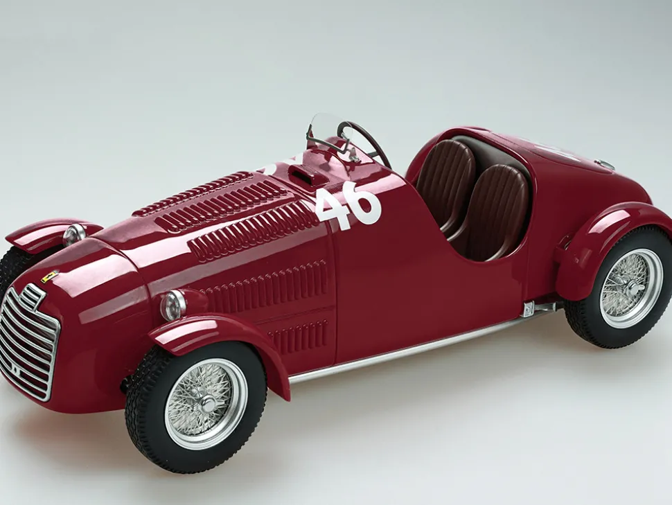 Ferrari 125C #46 Franco Cortese Circuito Vigevano 1947 Limited Edition to 70 pieces Worldwide Mythos Series 1/18 Model Car Tecnomodel TM18-297B