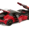 2024 Ferrari 12Cilindri Rosso Corsa Red with Black Top 1/18 Diecast Model Car by Polistil
