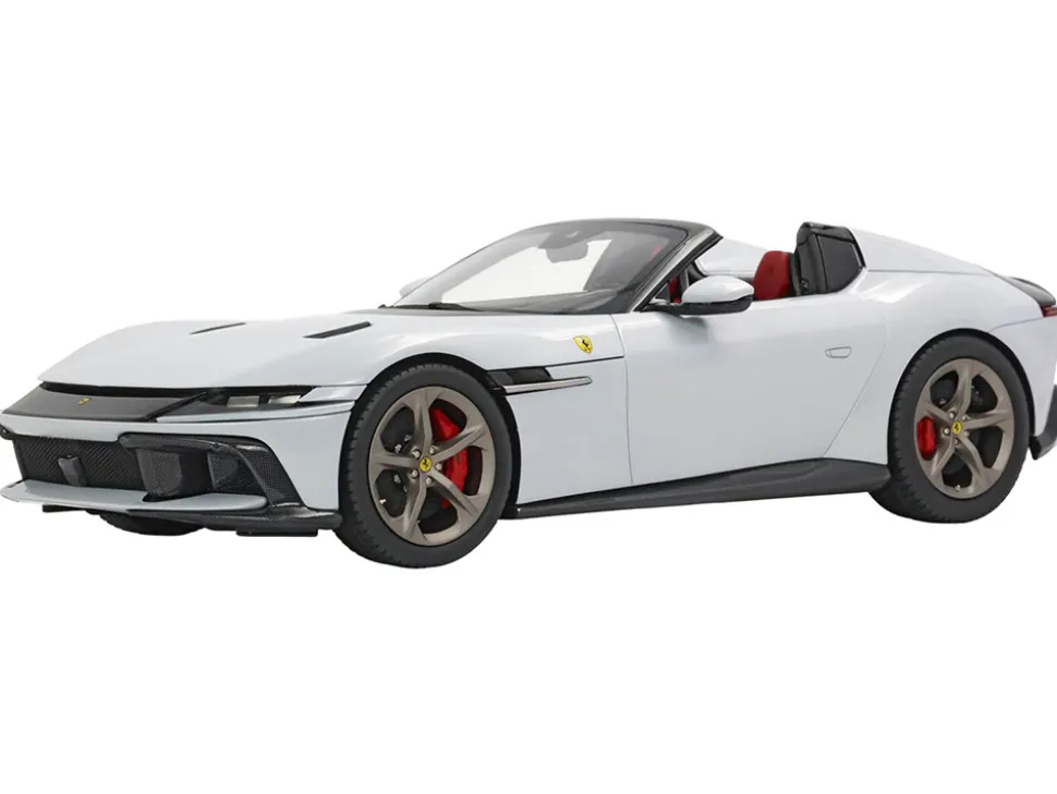 Ferrari 12Cilindri Spider Bianco Artico (Artic White) Limited Edition to 40 pieces Worldwide 1/18 Model Car by BBR