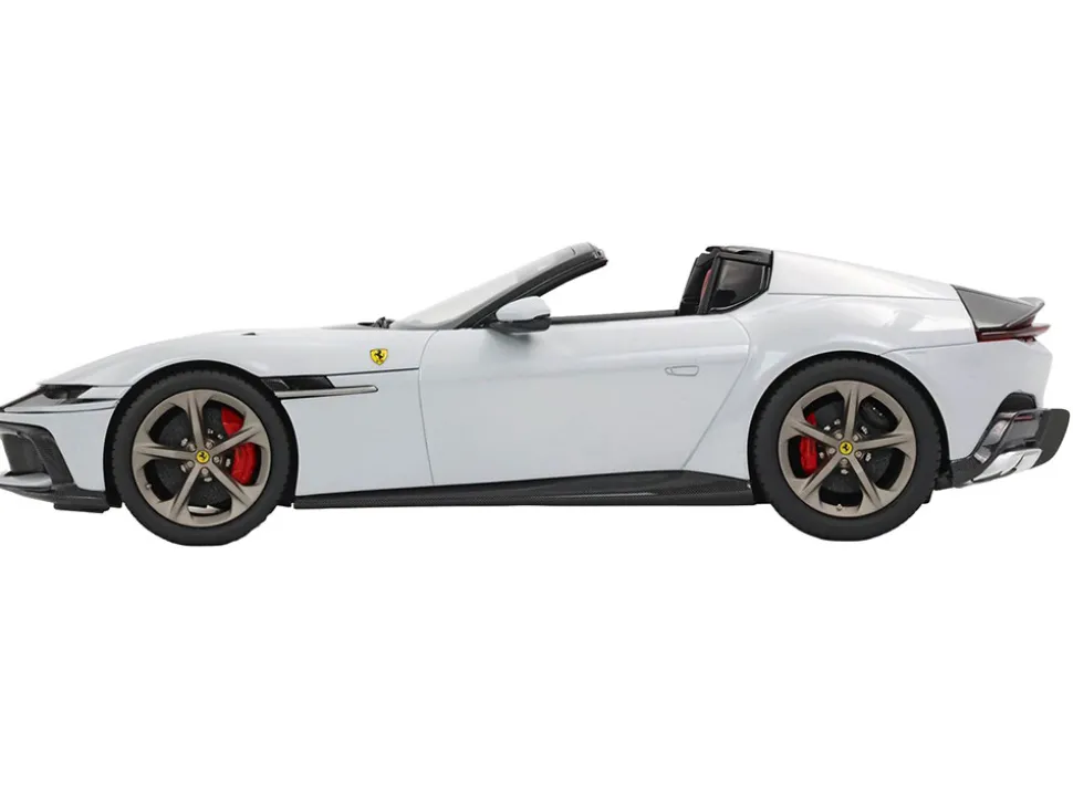 Ferrari 12Cilindri Spider Bianco Artico (Artic White) Limited Edition to 40 pieces Worldwide 1/18 Model Car by BBR