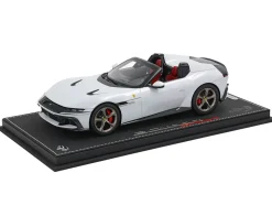 Ferrari 12Cilindri Spider Bianco Artico (Artic White) Limited Edition to 40 pieces Worldwide 1/18 Model Car by BBR