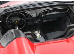 Ferrari 12Cilindri Spider Rosso Corsa Red Limited Edition to 200 pieces Worldwide 1/18 Model Car by BBR