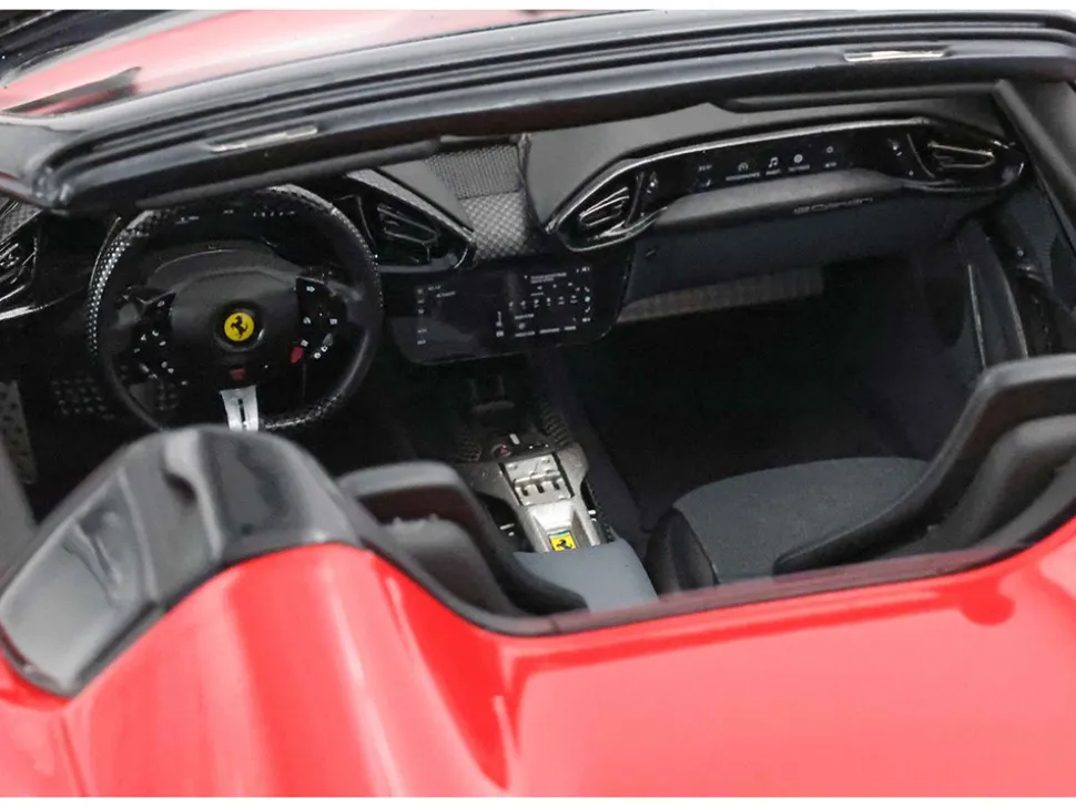 Ferrari 12Cilindri Spider Rosso Corsa Red Limited Edition to 200 pieces Worldwide 1/18 Model Car by BBR