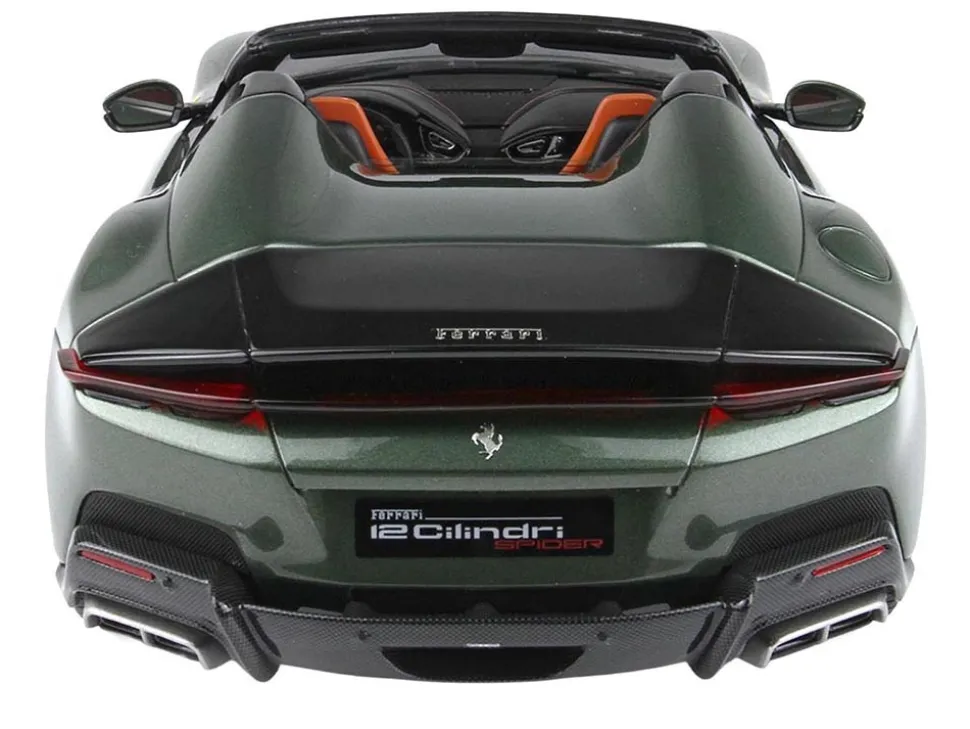 Ferrari 12Cilindri Spider Tuscany Green Metallic Limited Edition to 112 pieces Worldwide 1/18 Model Car by BBR