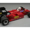 Ferrari 126 C4-M2 #28 Rene Arnoux Formula One F1 "European GP" (1984) with Driver "Mythos Series" Limited Edition to 80 pieces Worldwide 1/18 Model Car by Tecnomodel