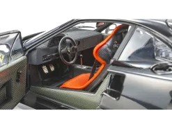 Ferrari F40 Black 1/18 Diecast Model Car by Kyosho