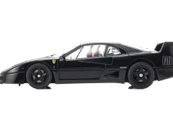 Ferrari F40 Black 1/18 Diecast Model Car by Kyosho