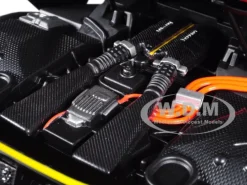 Ferrari FXX-K #44 Black Signature Series 1/18 Diecast Model Car Bburago 16907