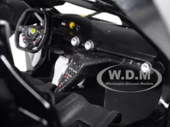 Ferrari FXX-K #44 Black Signature Series 1/18 Diecast Model Car Bburago 16907