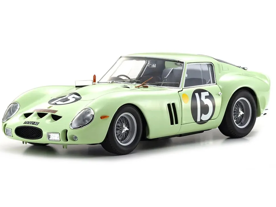 Ferrari 250 GTO #15 Innes Ireland Winner "Goodwood Tourist Trophy" (1962) 1/18 Diecast Model Car by Kyosho