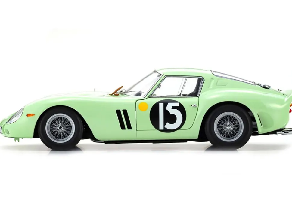 Ferrari 250 GTO #15 Innes Ireland Winner "Goodwood Tourist Trophy" (1962) 1/18 Diecast Model Car by Kyosho