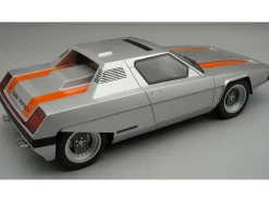 1976 Ferrari 308 GT Rainbow By Bertone Silver Metallic with Orange Stripes