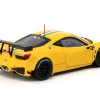 Ferrari 458 Italia GT3 Yellow with Italian Flag Stripes "Road64" Series 1/64 Diecast Model Car by Tarmac Works