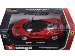 Ferrari Laferrari F70 Red 1/24 Diecast Model Car Bburago 26001