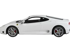 1999 Ferrari 360 Modena White DISPLAY CASE Limited Edition 84 pieces Worldwide 1/18 Model Car BBR P18172C