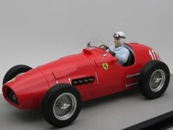 Ferrari 500 #102 Nino Farina 2nd Place Formula Two F2 Nurburgring GP 1952 with Driver Figure Mythos Series Limited Edition to 55 pieces Worldwide 1/18 Model Car Tecnomodel TMD18-66D