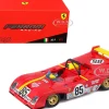 Ferrari 312P #85 Jacky Ickx Mario Andretti 6 Hours Watkins Glen 1972 1/43 Diecast Model Car Bburago 36302