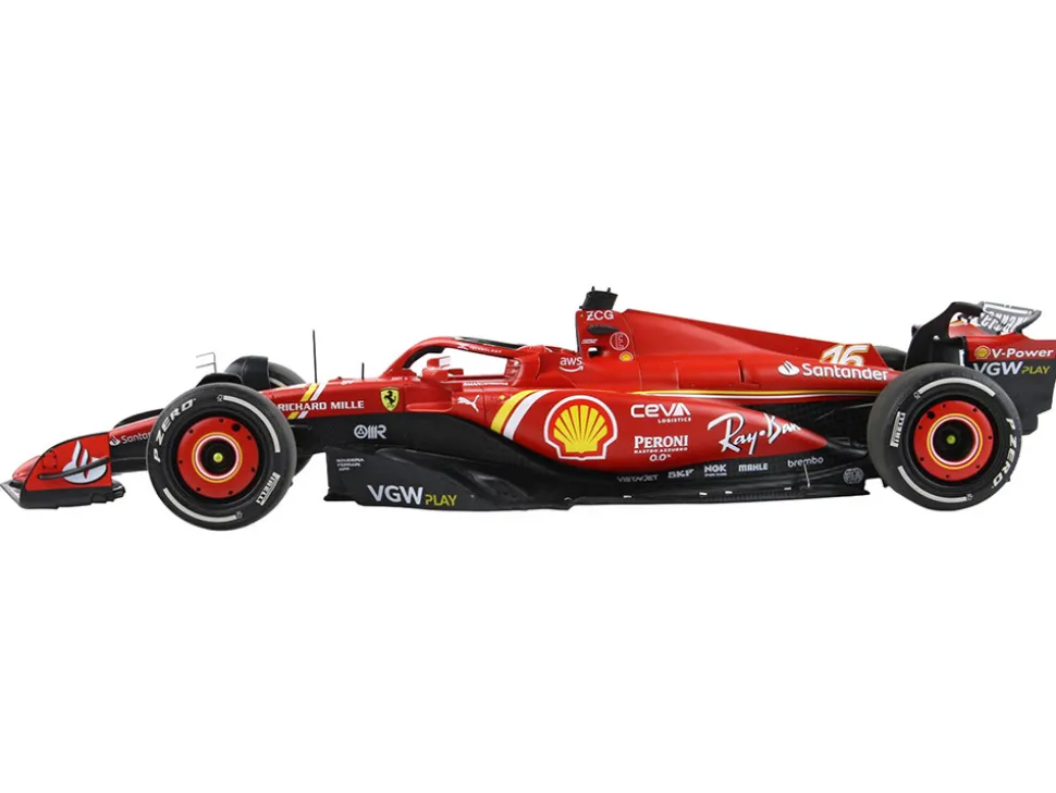 Ferrari SF-24 #16 Charles Leclerc 2nd Place Formula One F1 "Australian GP" (2024) Limited Edition to 140 pieces Worldwide 1/18 Diecast Model Car by BBR