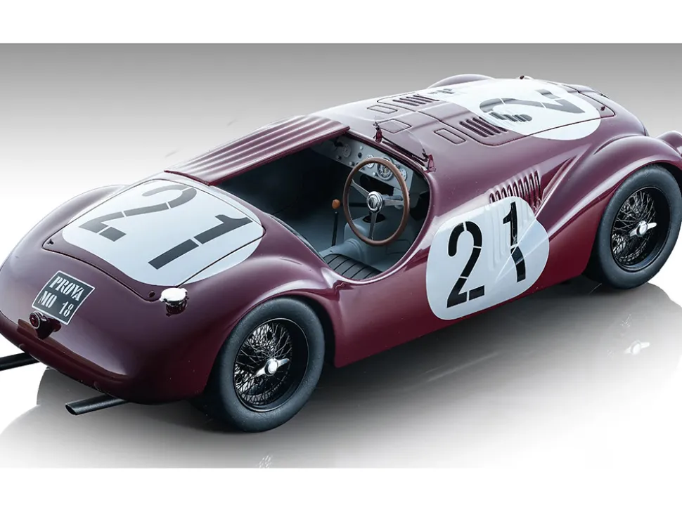 Ferrari 159S #21 Franco Cortese 2nd Place "12 Hours of Pescara" (1947) "Mythos Series" Limited Edition to 60 pieces Worldwide 1/18 Model Car by Tecnomodel