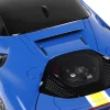2019 Ferrari SF90 Stradale Azzurro Dino Blue Yellow White Stripes DISPLAY CASE Limited Edition 99 pieces Worldwide 1/18 Model Car BBR P18180F