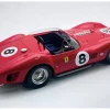 Ferrari 330 TRI-LM #8 Pedro Rodriguez Winner "Bridgehampton 400 Kilometres" (1962) "Mythos Series" with Display Case Limited Edition to 45 pieces Worldwide 1/18 Model Car by Tecnomodel