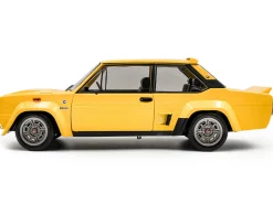 1980 Fiat 131 Abarth Yellow 1/18 Diecast Model Car by Solido