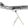 Fokker F70 Commercial Aircraft Alliance Airlines 100 Years First Flight from England Silver Metallic Gemini 200 Series 1/200 Diecast Model Airplane GeminiJets G2UTY988
