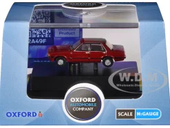 Ford Cortina MKV RHD (Right Hand Drive) Cardinal Red 1/148 (N) Scale Diecast Model Car by Oxford Diecast