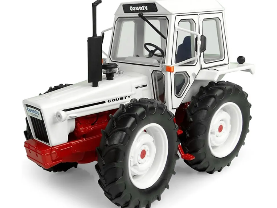 Ford County 1174 White Red Tractor Limited Edition 1000 pieces Worldwide 1/32 Diecast Model Universal Hobbies UH6214