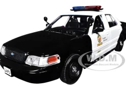 2010 Ford Crown Victoria LAPD Los Angeles Police Department Car 1/24 Diecast Car Model Motormax 76946
