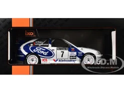 Ford Escort WRC #7 Juha Kankkunen - Juha Repo 2nd Place "RAC Rally" (1998) 1/18 Diecast Model Car by IXO Models