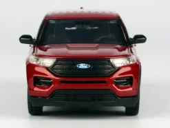 2023 Ford Explorer Red Metallic "Timeless Legends" Series 1/43 Diecast Model Car by Motormax