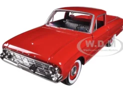 1960 Ford Falcon Ranchero Pickup Red 1/24 Diecast Car Model Motormax 79321