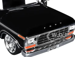 1979 Ford F-150 Custom Pickup Truck Black 