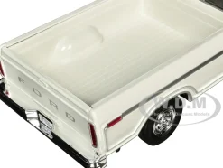 1977 Ford F 150 Custom Pickup Truck White Timeless Legends Series 1/24 Diecast Model Car Motormax 79386WH