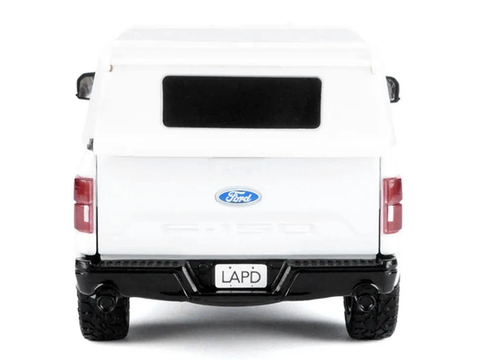 2019 Ford F-150 Lariat Crew Cab Pickup Truck "Los Angeles Police Department Bomb Squad" White "Law Enforcement and Public Service" Series 1/27 Diecast Model Car by Motormax