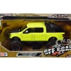 2019 Ford F-150 Lariat Crew Cab Pickup Truck Off Road Bright Green 1/27 Diecast Model Car Motormax 79146