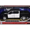 2019 Ford F-150 Lariat Crew Cab Pickup Truck Unmarked Plain Black and White "Custom Builder's Kit - Law Enforcement and Public Service" Series 1/27 Diecast Model Car by Motormax