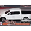2019 Ford F-150 Limited Crew Cab Pickup Truck White 1/27 Diecast Model Car by Motormax