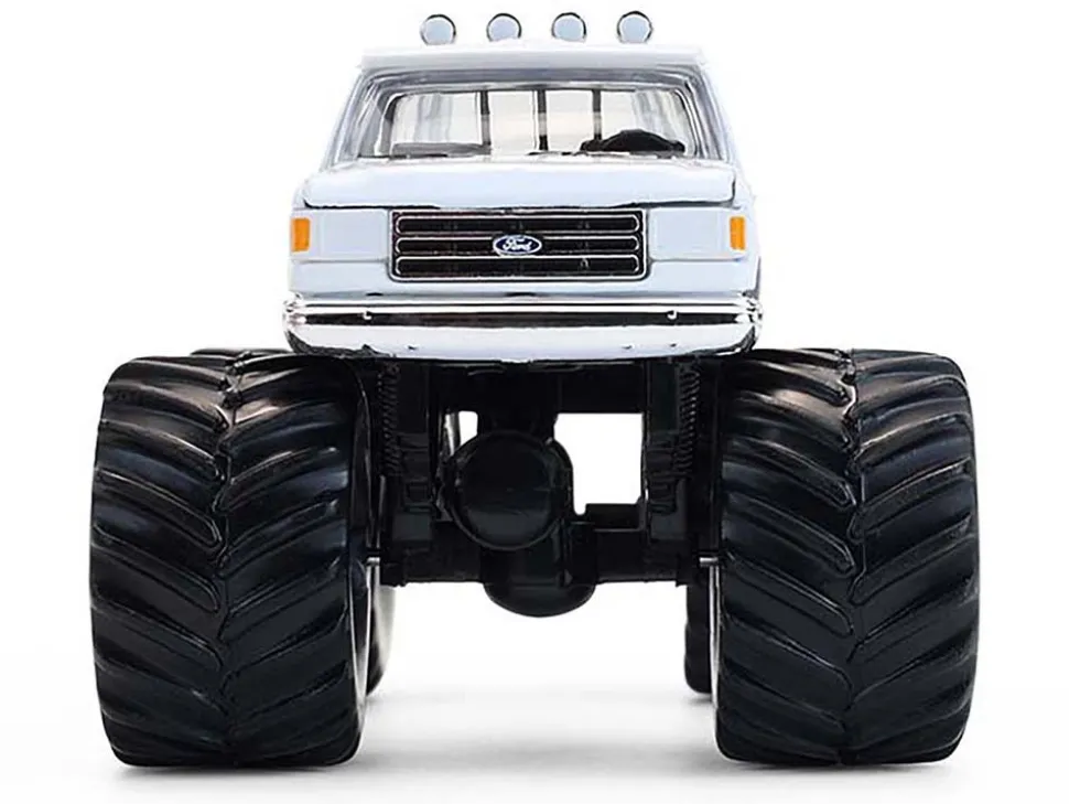 1988 Ford F-150 Monster Truck "Jersey Outlaw" White "Kings of Crunch" Series 16 1/64 Diecast Model Car by Greenlight