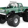 1975 Ford F-250 Monster Truck with 66-Inch Tires "Thumper" Green Metallic "Kings of Crunch" Series 1/43 Diecast Model Car by Greenlight