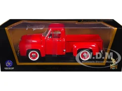 1953 Ford F-100 Pickup Truck Red 1/18 Diecast Model Car Road Signature 92148